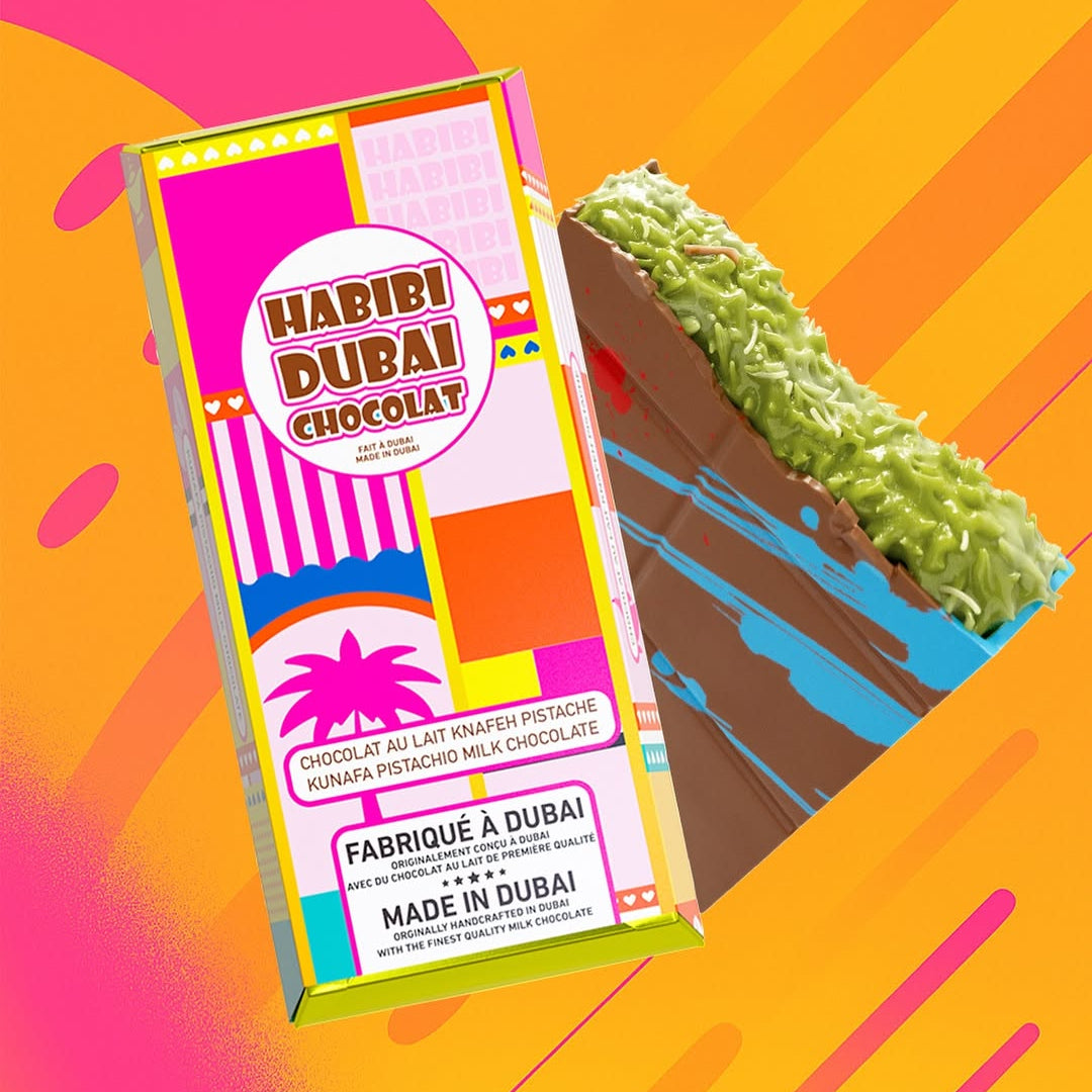 Chocolat de Dubaï - Habibi - Original à la pistache (20x200g)