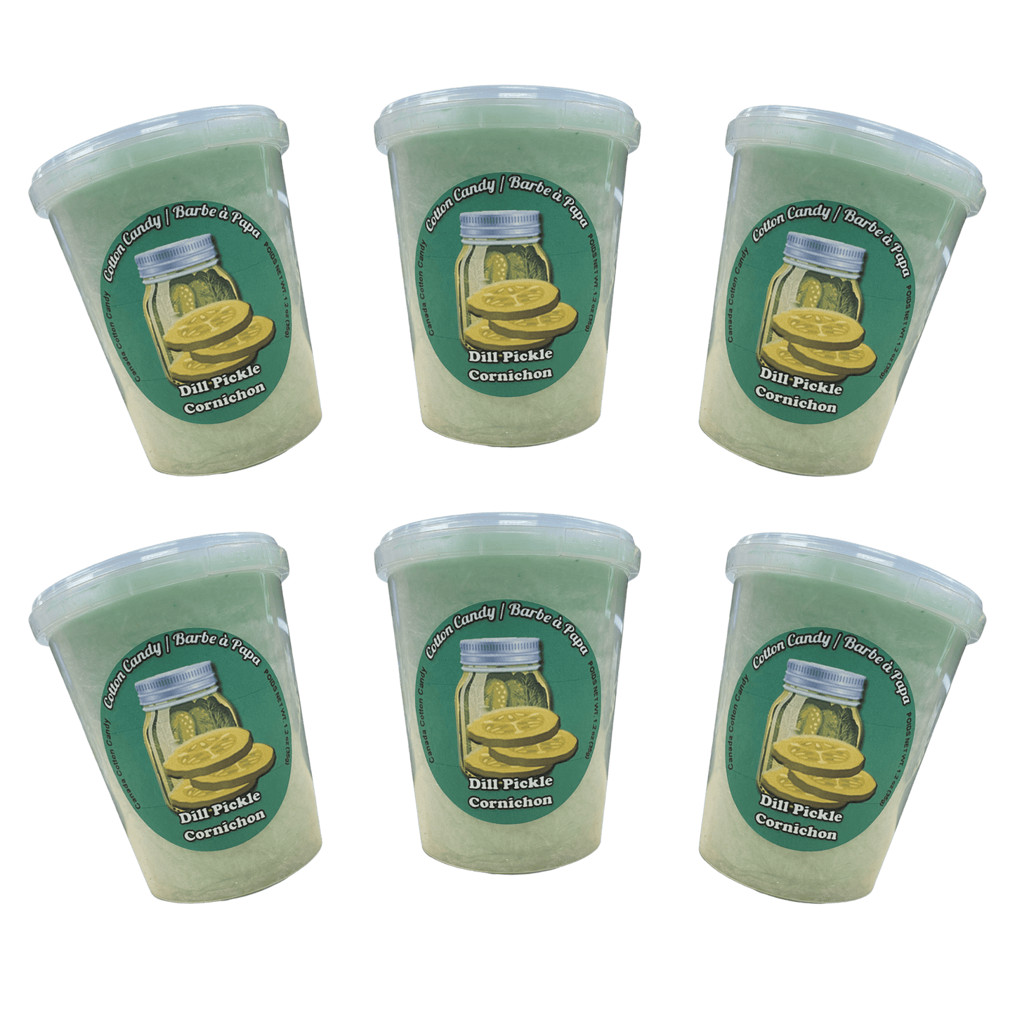 Canada Cotton Candy - Ensemble de 6 - Dill Pickle