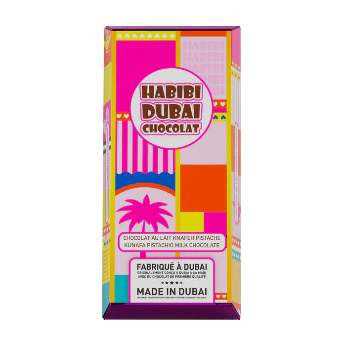 Chocolat de Dubaï - Habibi - Original à la pistache (20x200g)