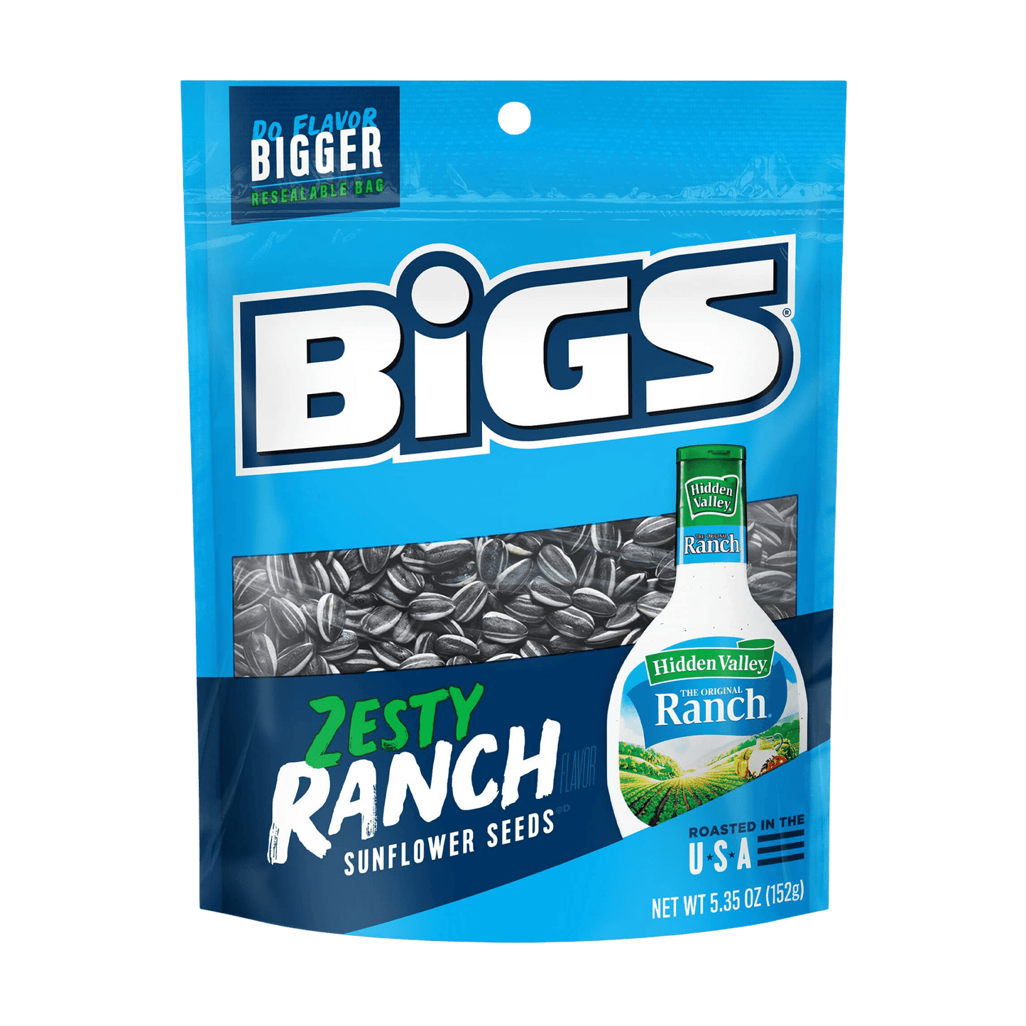 Bigs US - Graines de tournesol - Zesty Ranch (12x152g)