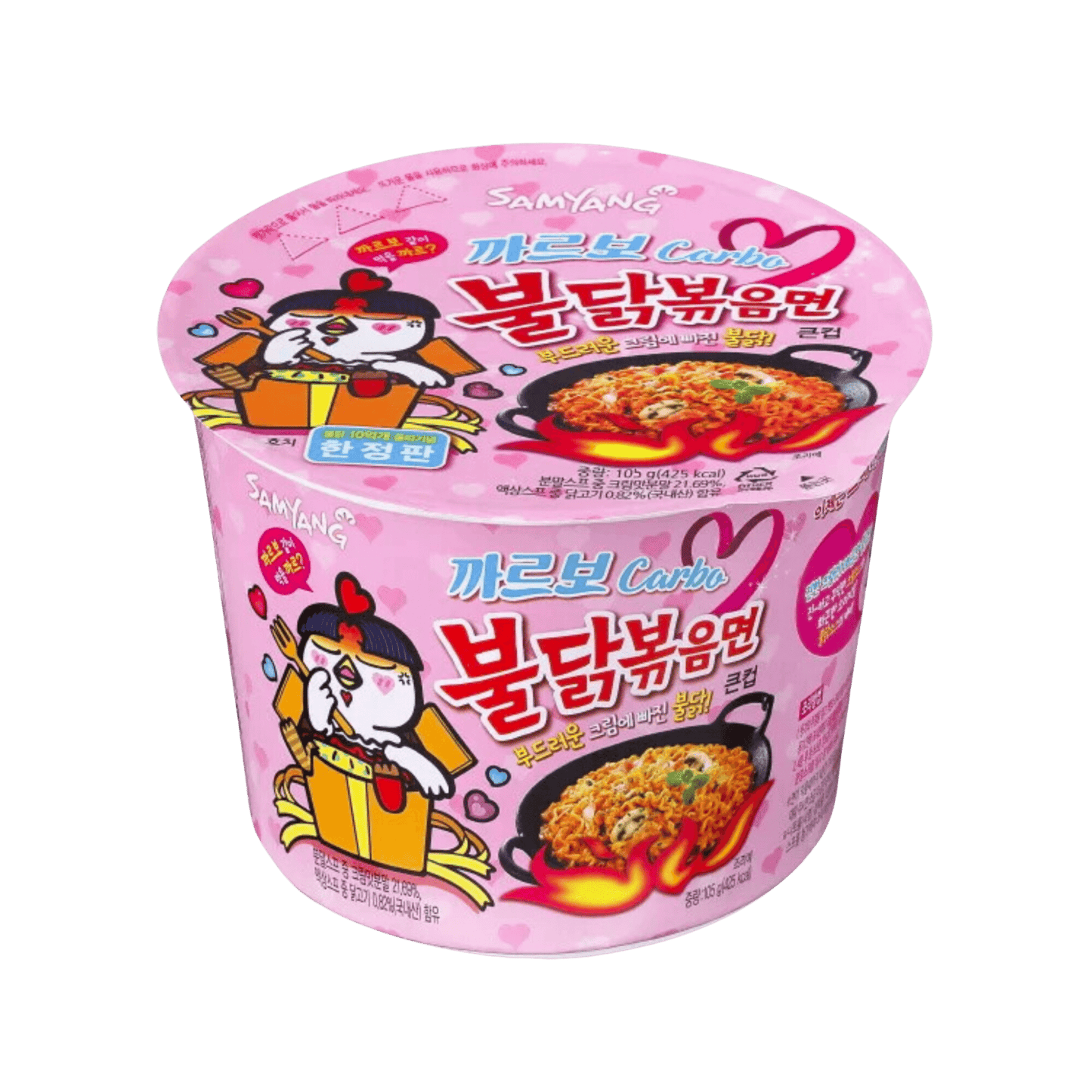 Buldak Ramen Big Bowl - CAISSE (16x105g) - Carbonara
