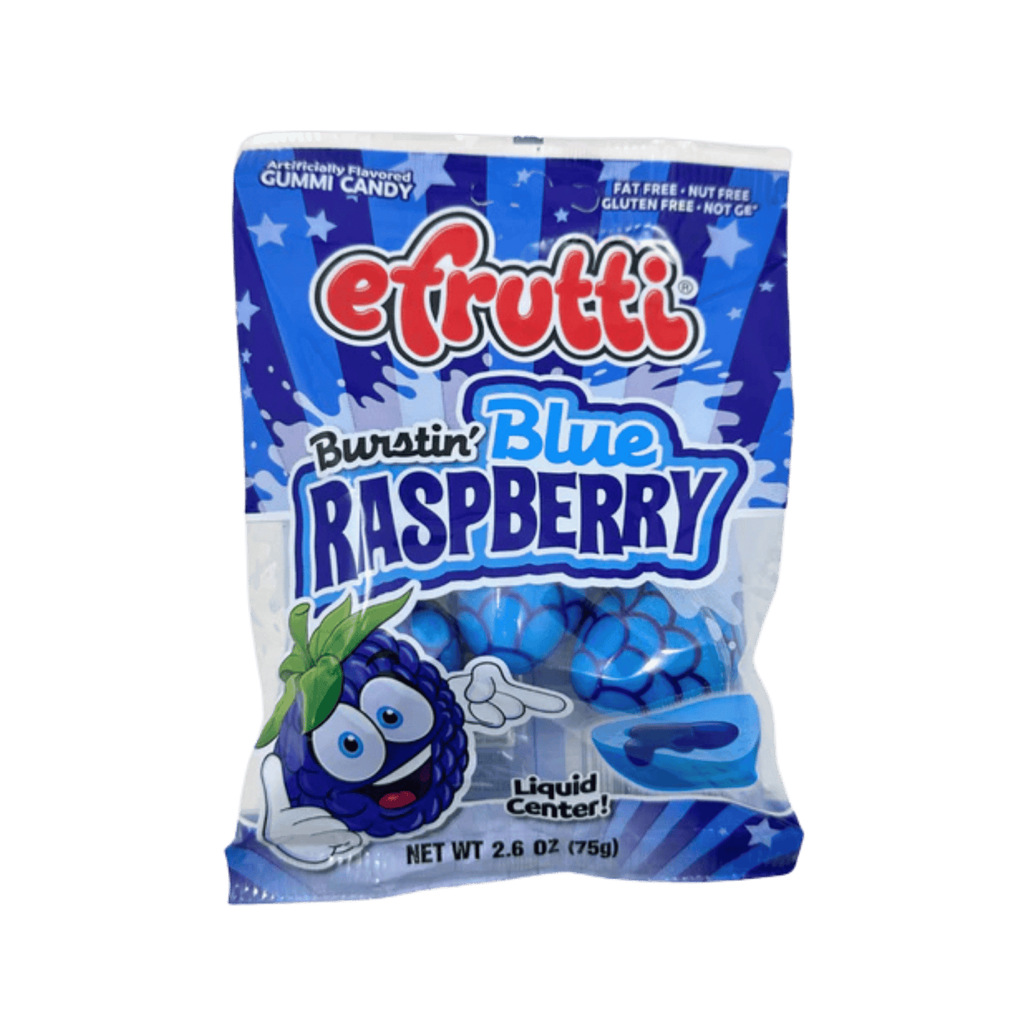 Efrutti - Burstin' Blue Raspberry (12x75g)