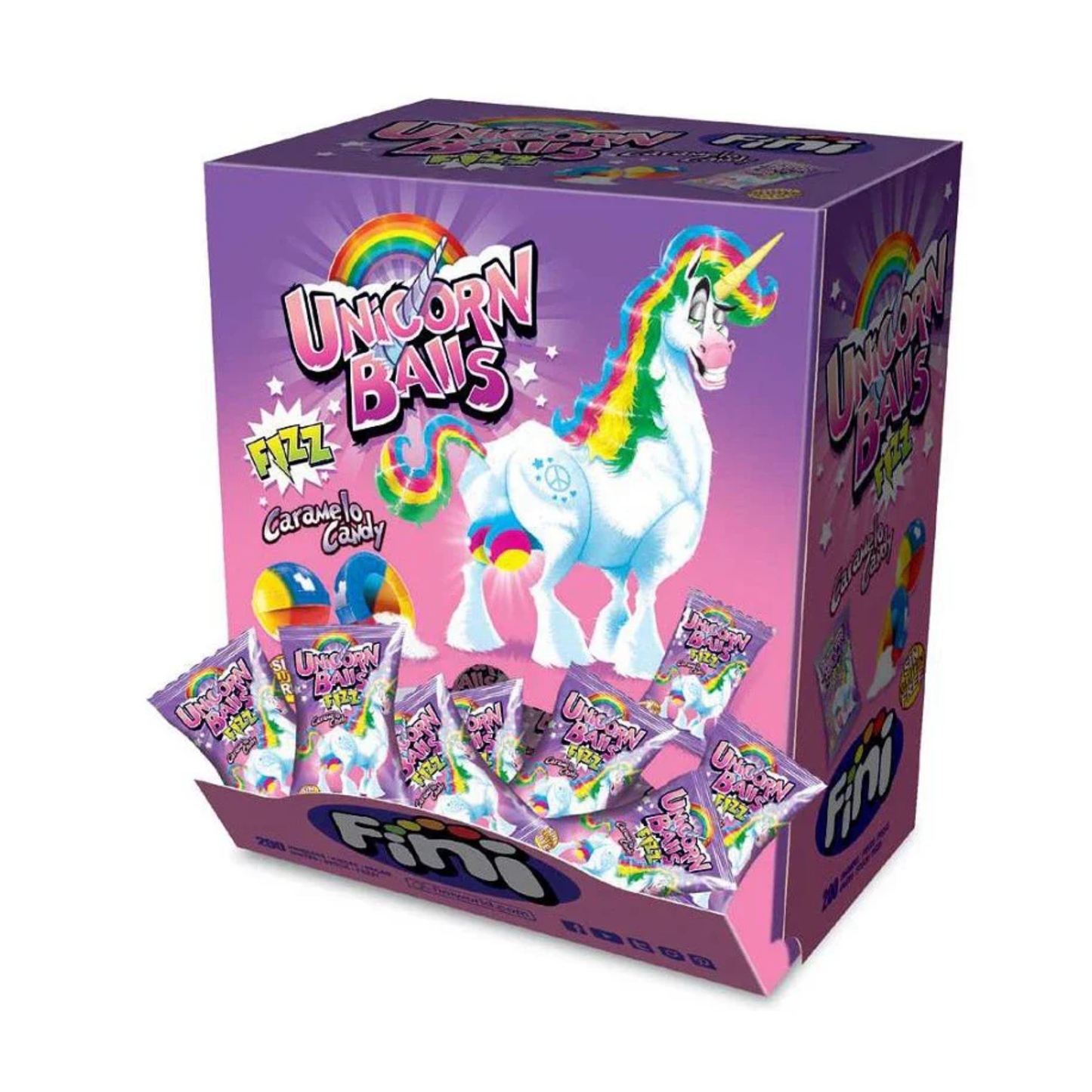 Fini - Bubble Gum - Unicorn Balls - (200)
