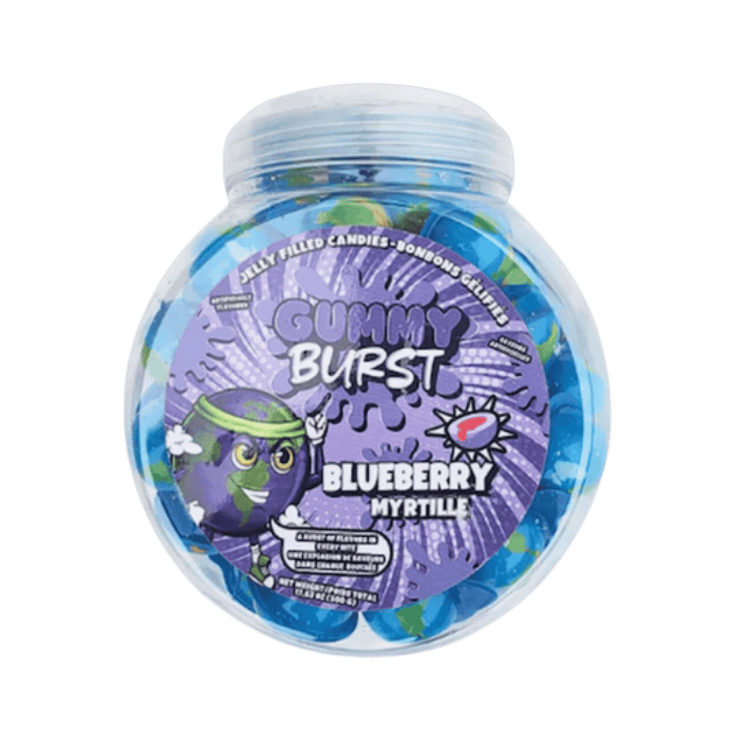 Gummy Burst - Blueberry Pot (50x10g)
