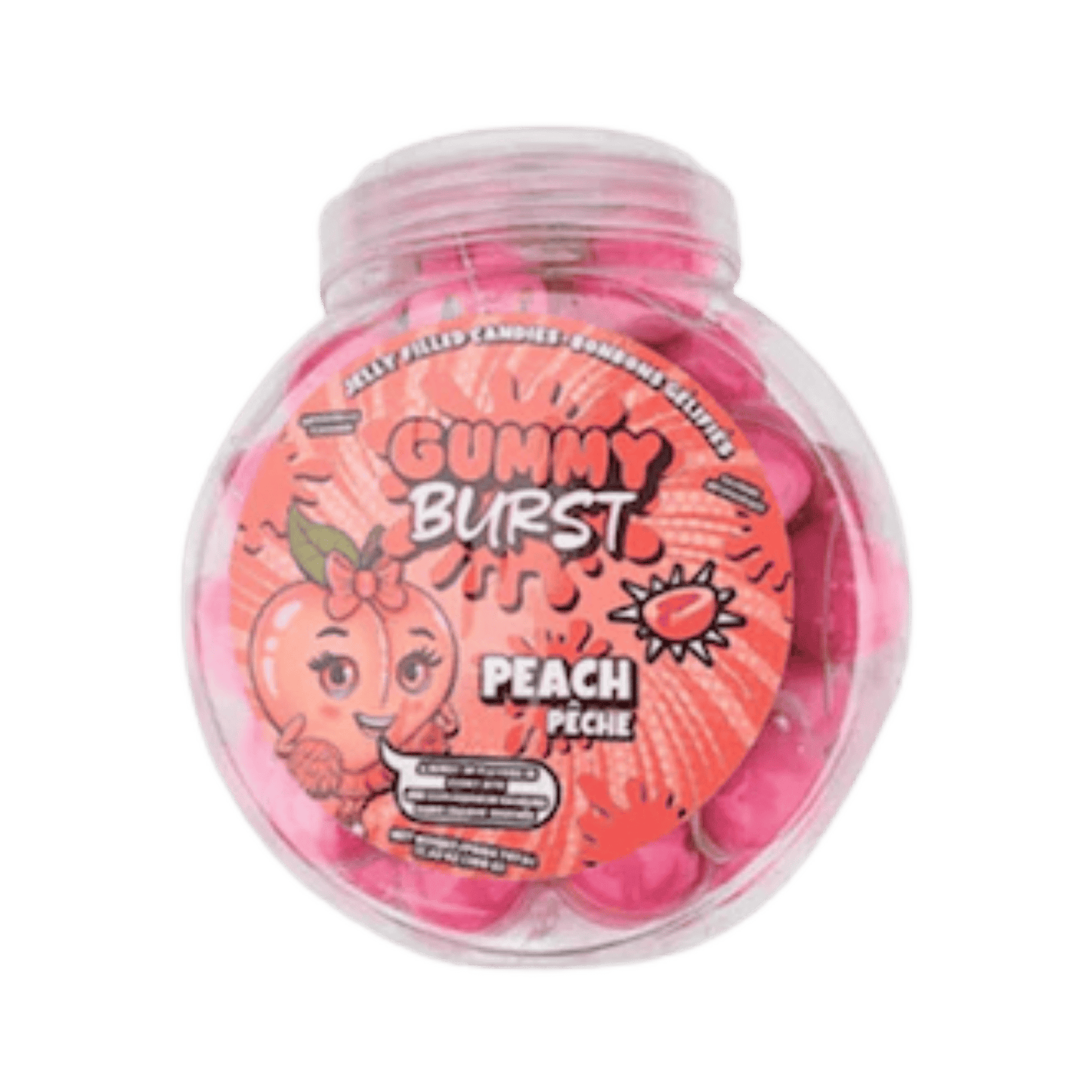 Gummy Burst - Peach Pot (50x10g)