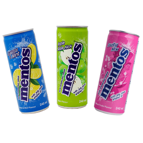 Mentos - Juice with jelly bites (12x240ml)