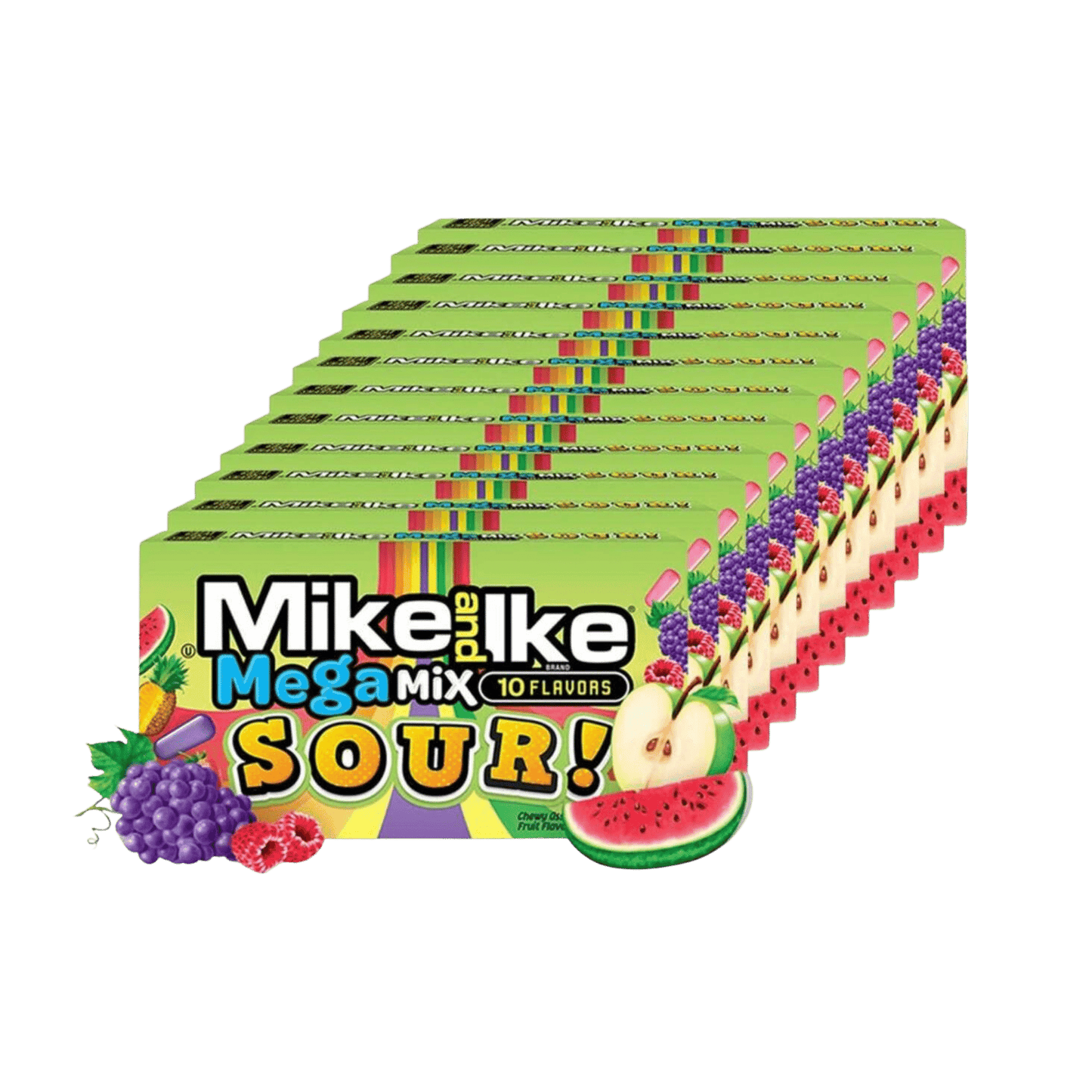 Mike and Ike - Megamix - Sour (12x120g)