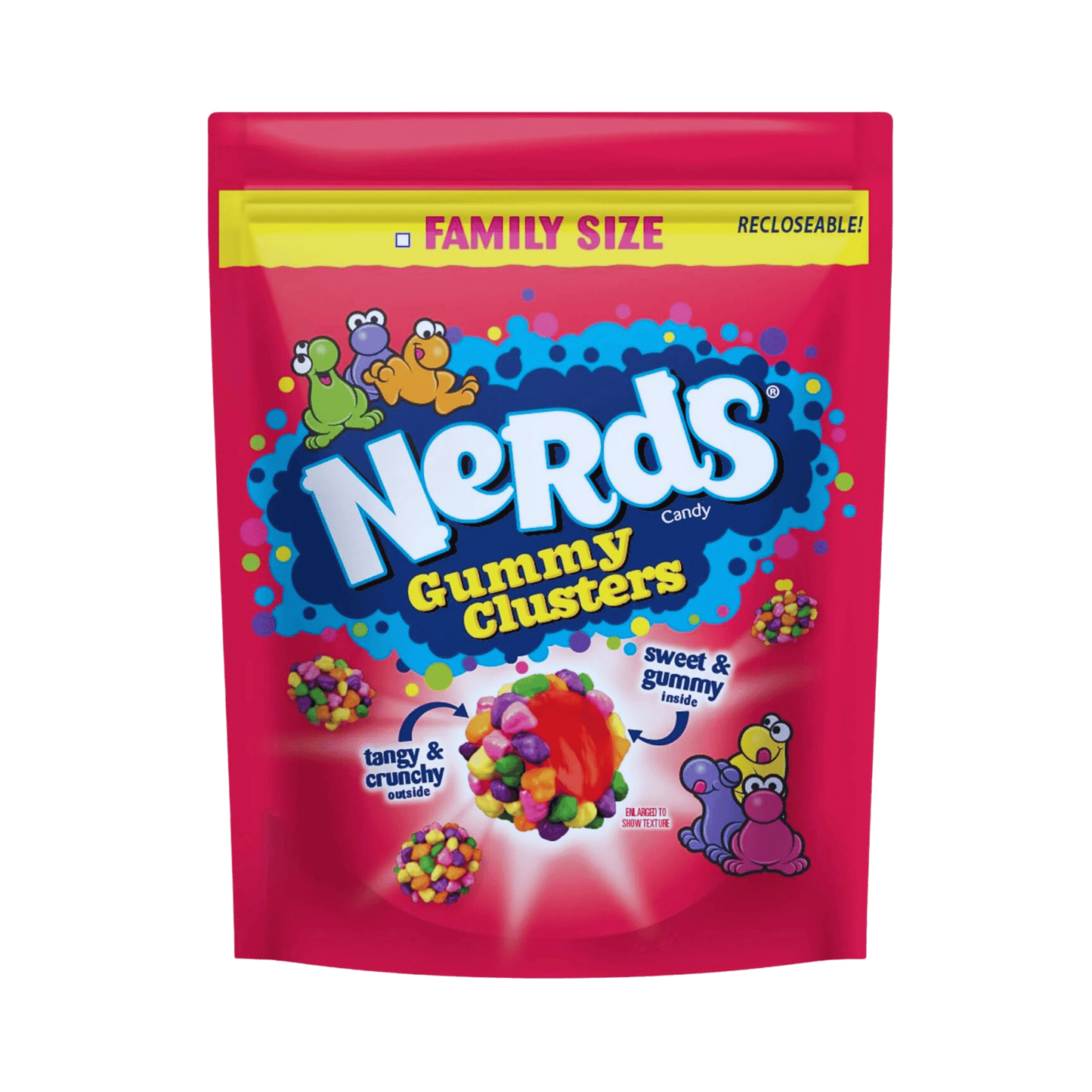 Nerds Gummy Clusters US - Rainbow - Family Size (5x524g)