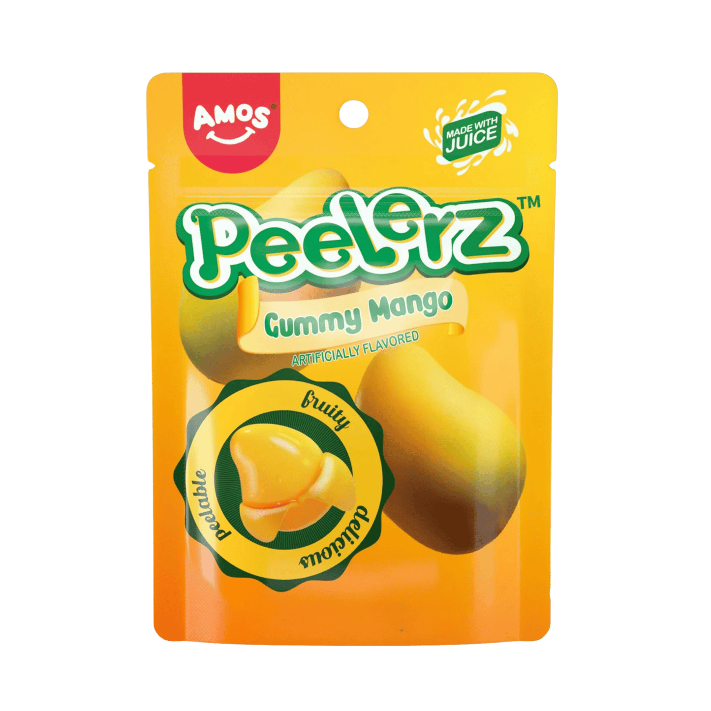 Amos - US - Gummy Peelerz - Mango (12x170g)