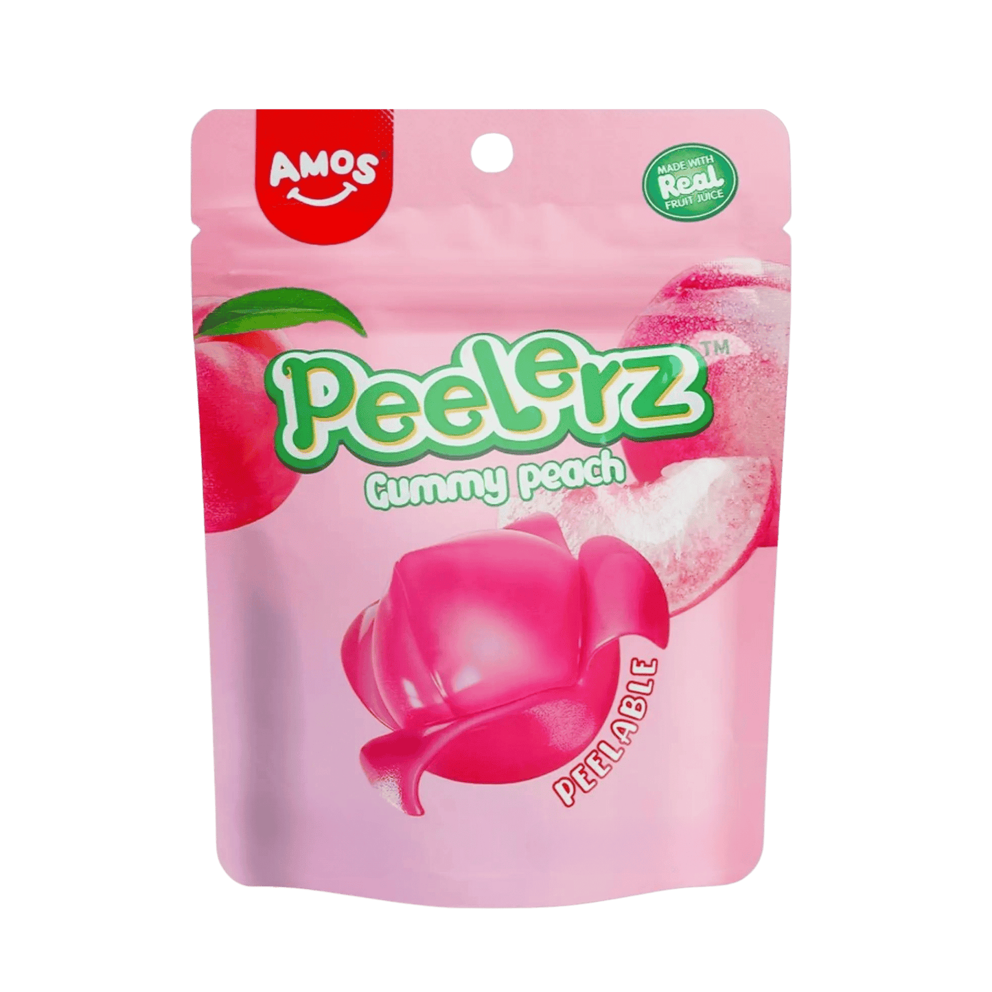 Amos - US - Gummy Peelerz - Peach (12x170g)