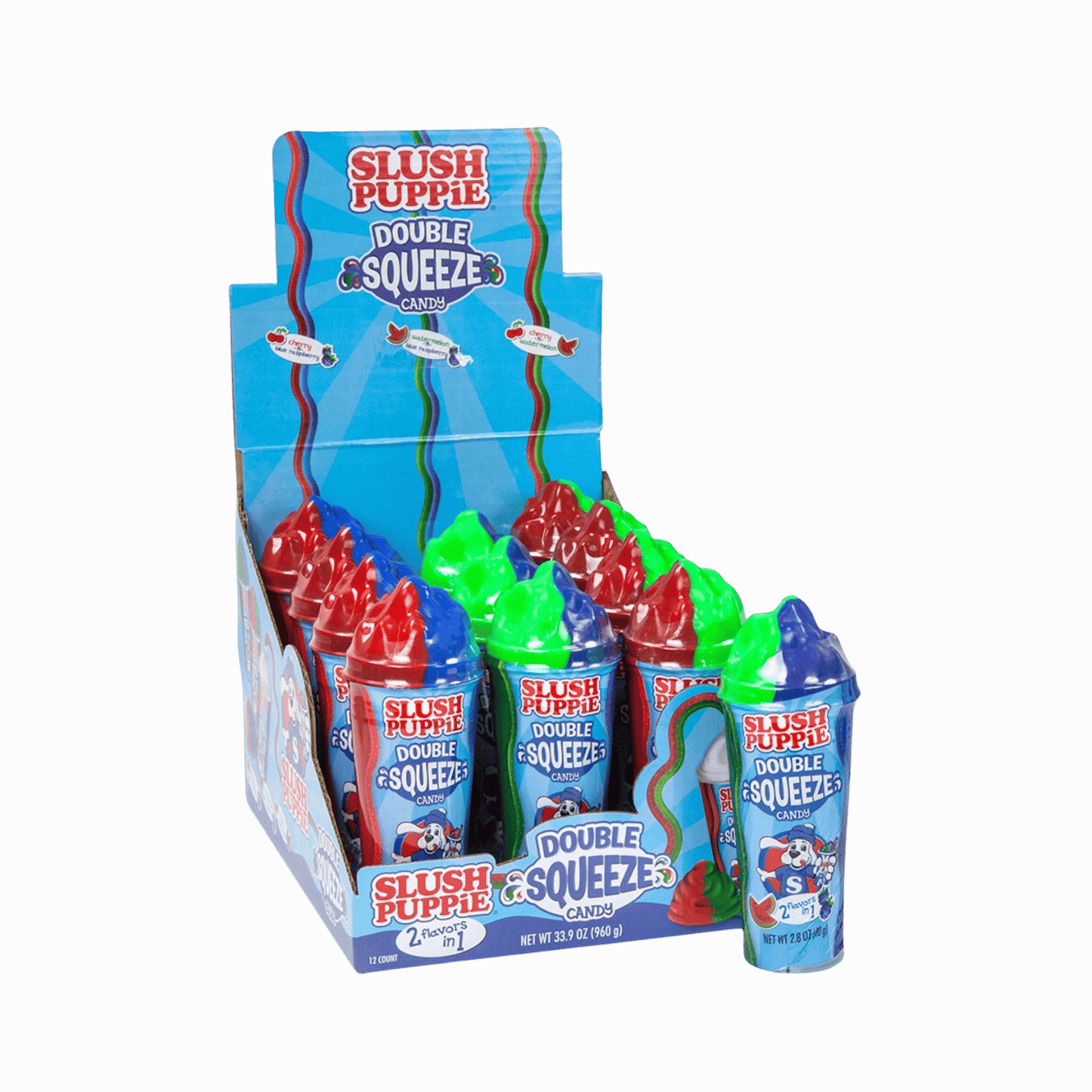 Slush Puppie - US - Double Squeeze Candy (12x80g)