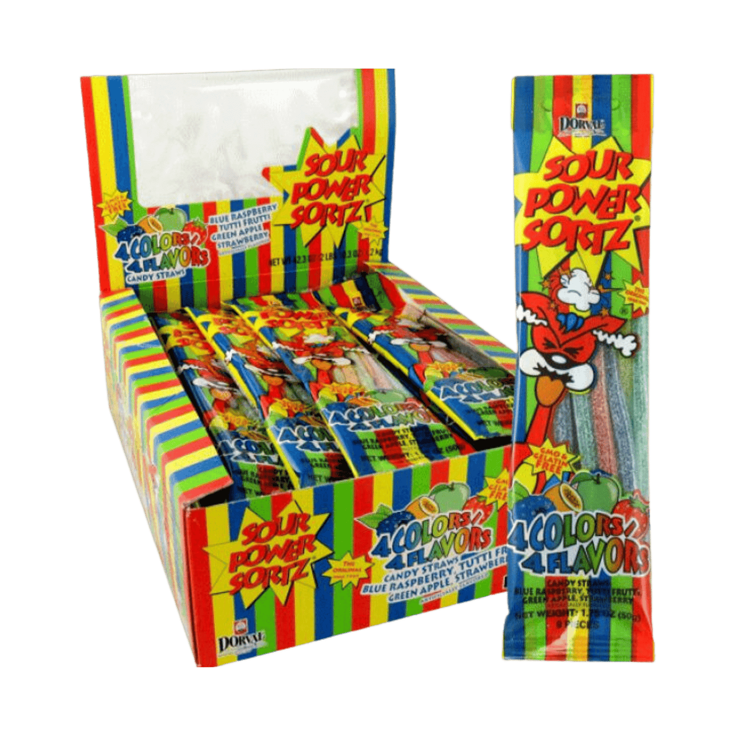 Sour Power Straws (24)