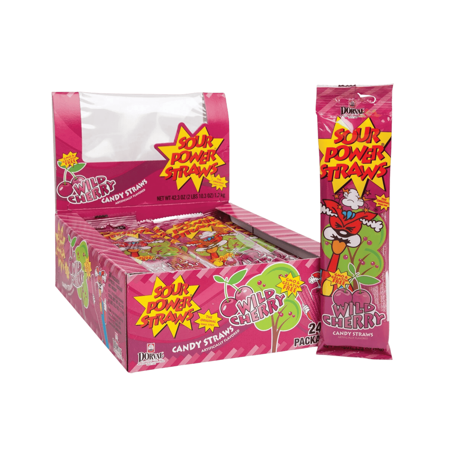 Sour Power Straws (24)