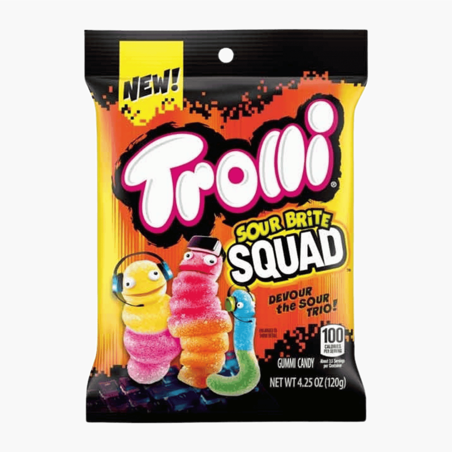 Trolli - US -Sour Brite Squad (12x120g)