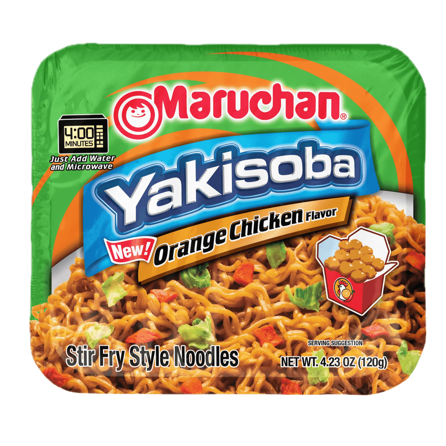 Maruchan Yakisoba - Orange Chicken (8x120g)