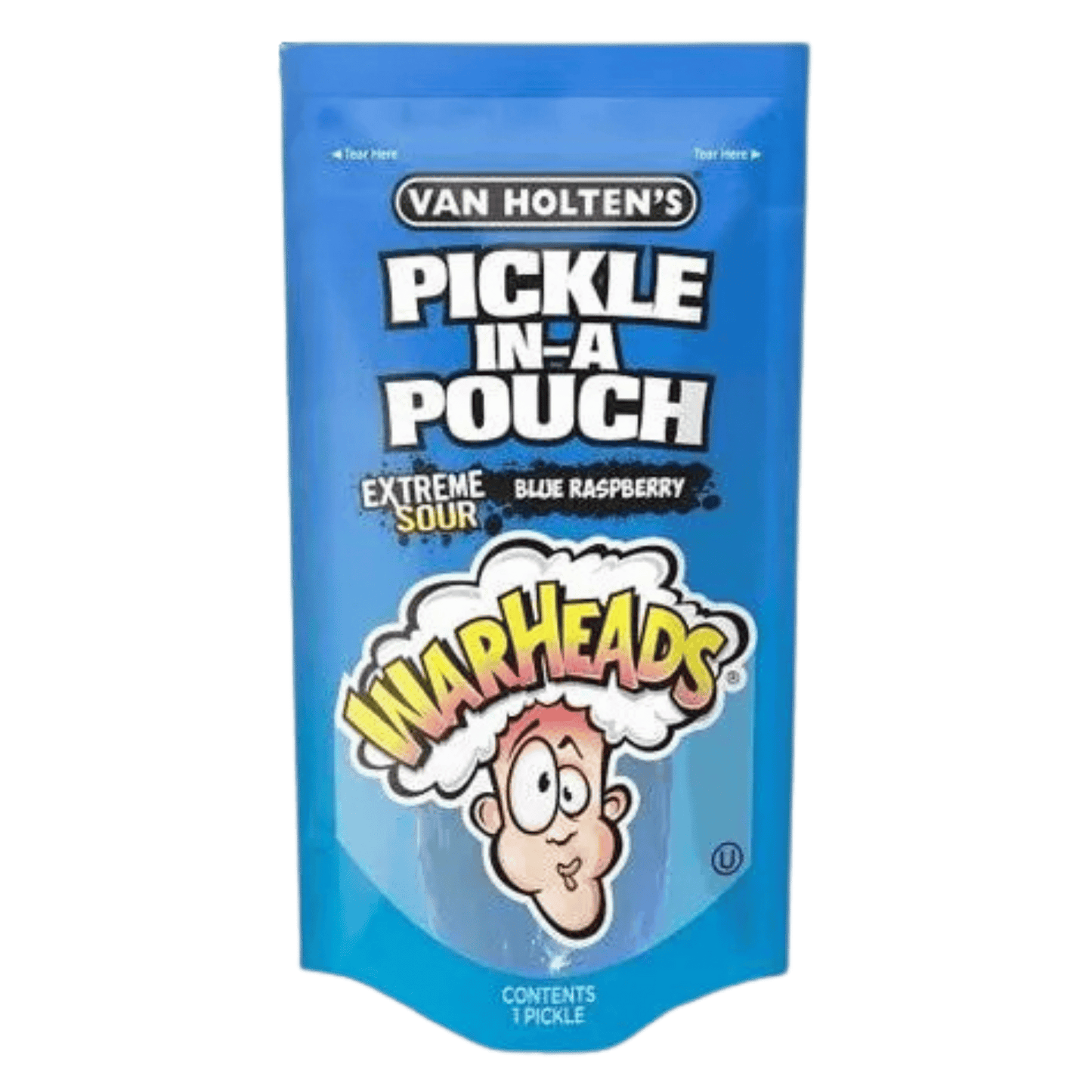 Van Holten's - Cornichon Warheads Blue Raspberry (12)