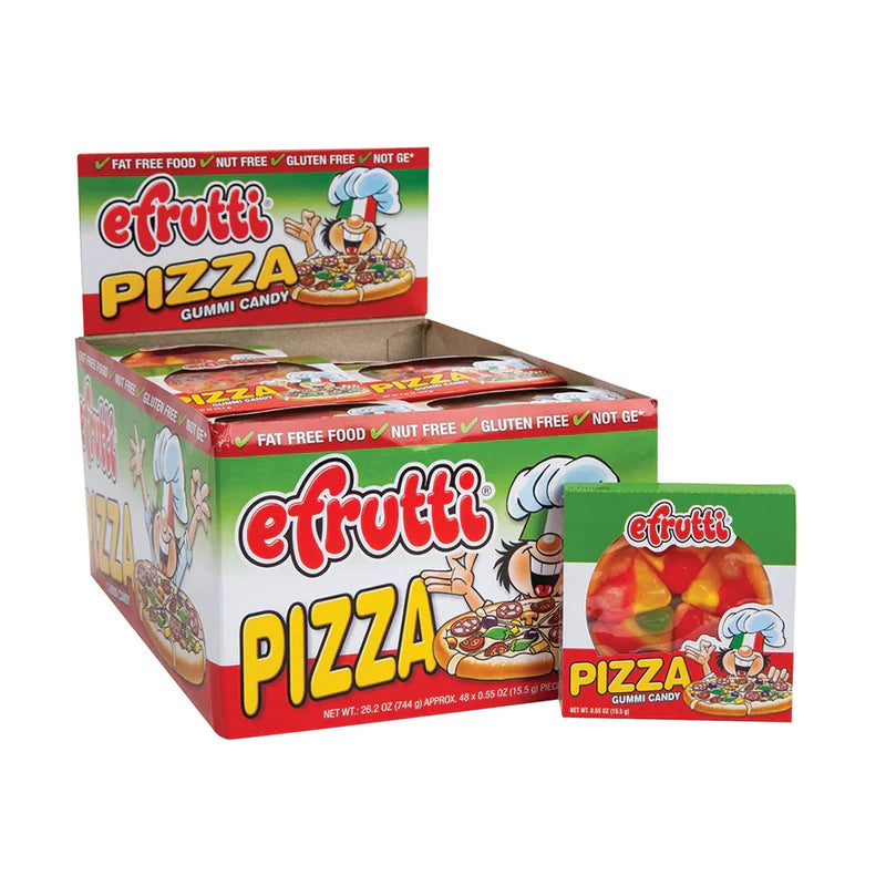 Efrutti - Gummi Pizza (48X15.5g)