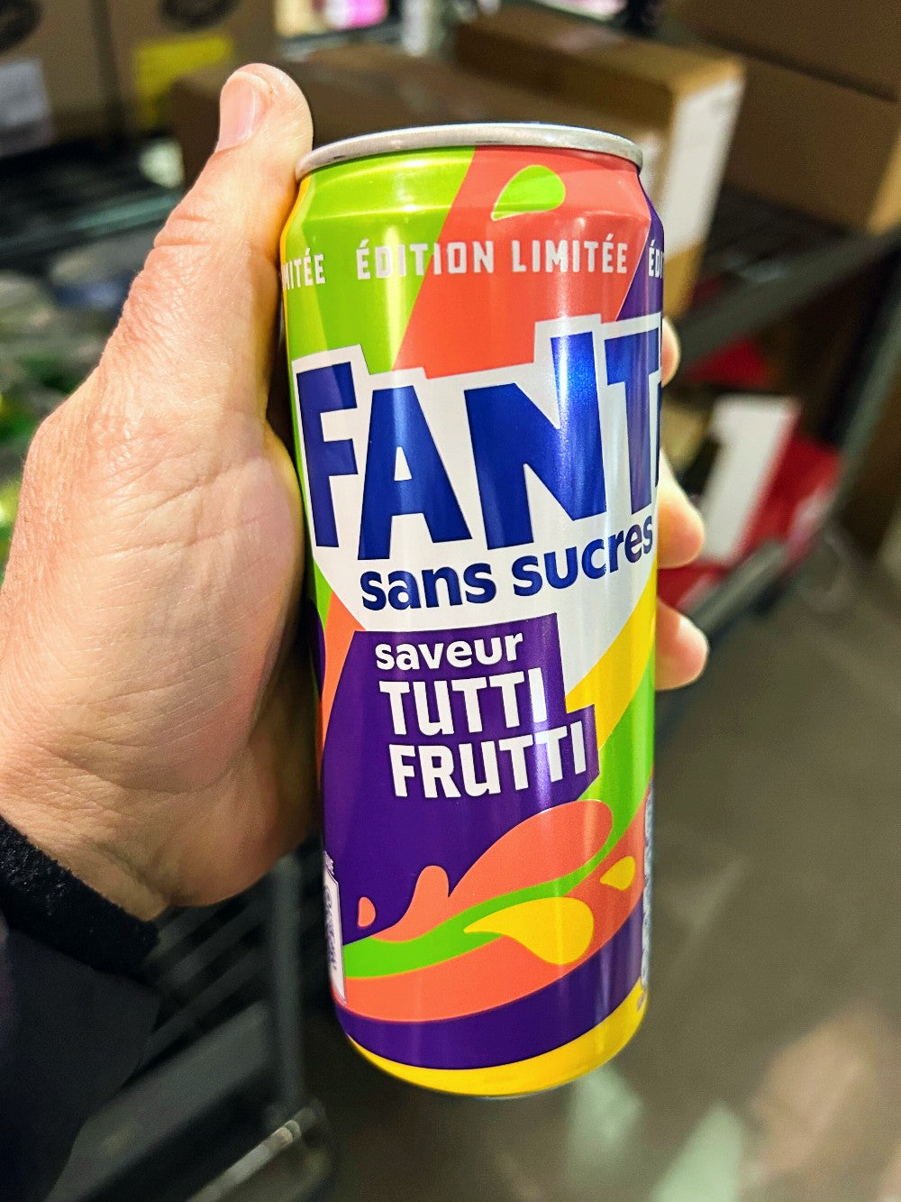 Fanta FR - Tutti Frutti Sans Sucre (12x330ml slim)