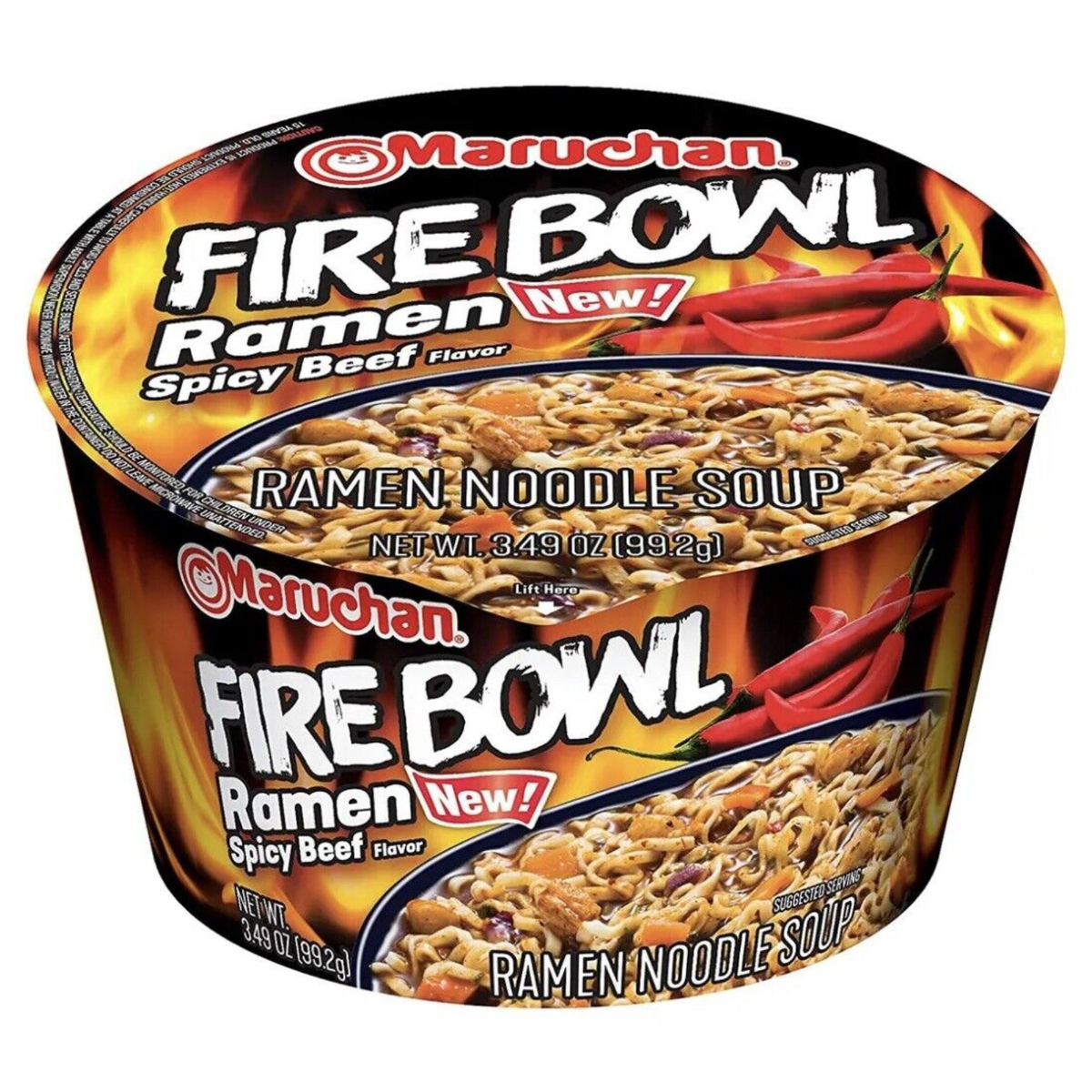 Maruchan - Ramen Bowl - Spicy Beef (6x3.30oz)