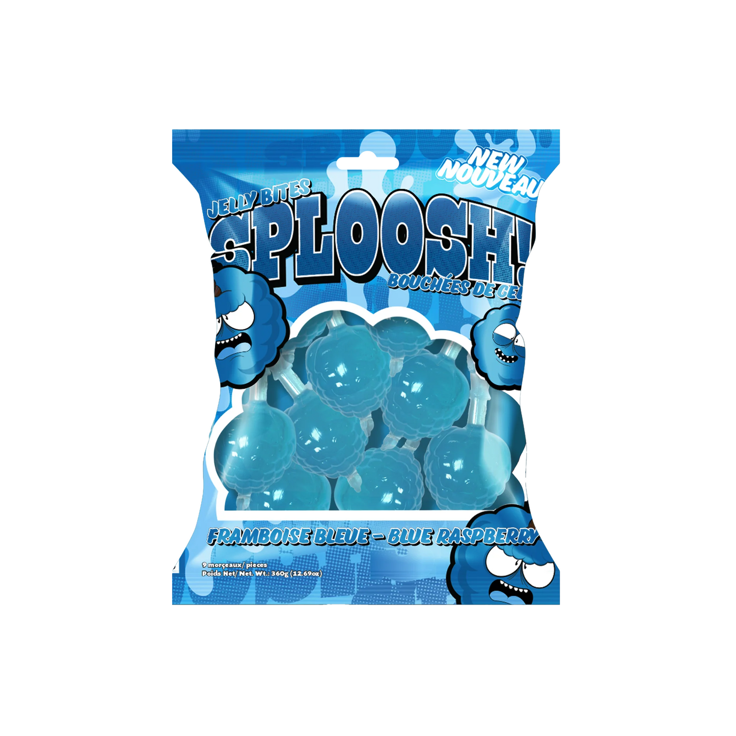 Sploosh - Bouchées De Gelée - Framboise Bleue (10x360g)