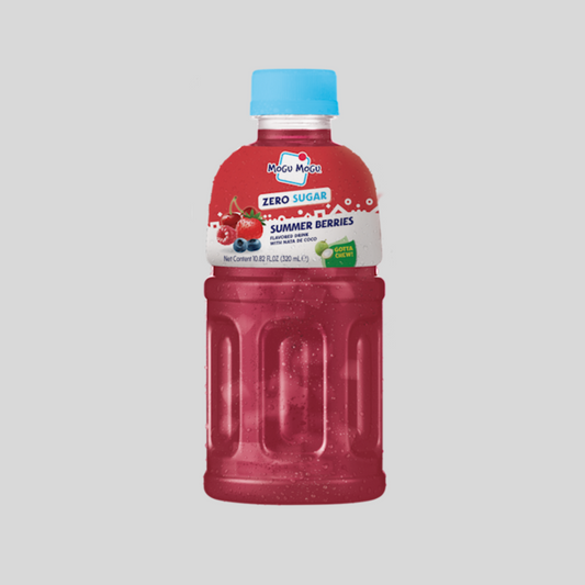 Mogu Mogu - Juice Drink Sugar Free -  Summer Berries (24x320ml)
