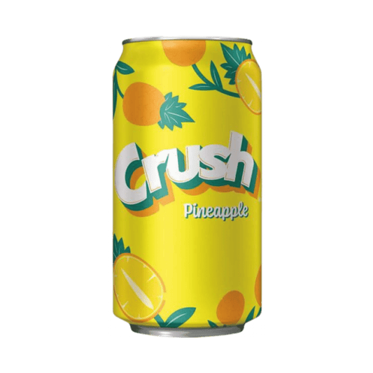 Crush Soda US - Pineapple (12x355ml) (BB: 16/09/2024)