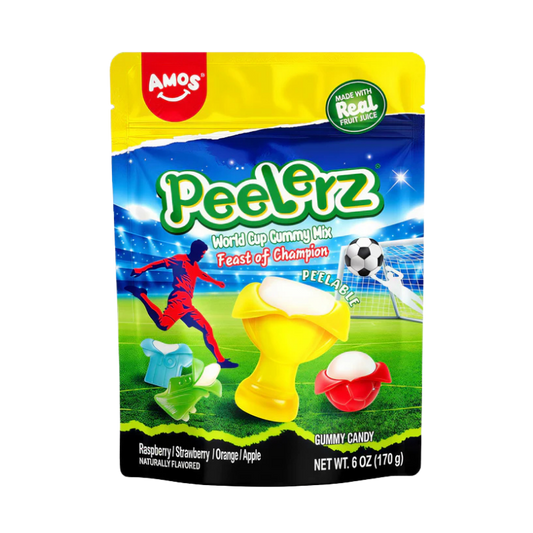 Amos - Gummy Peelerz - Édition Spéciale - Coupe Du Monde (12x170g)