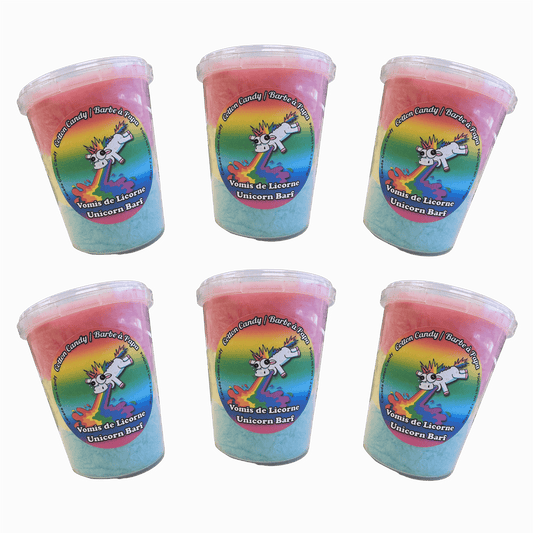 Canada Cotton Candy - Ensemble de 6 - Unicorn Barf