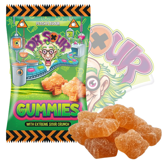 Dr. Sour Gummies - Peach (12x200g)