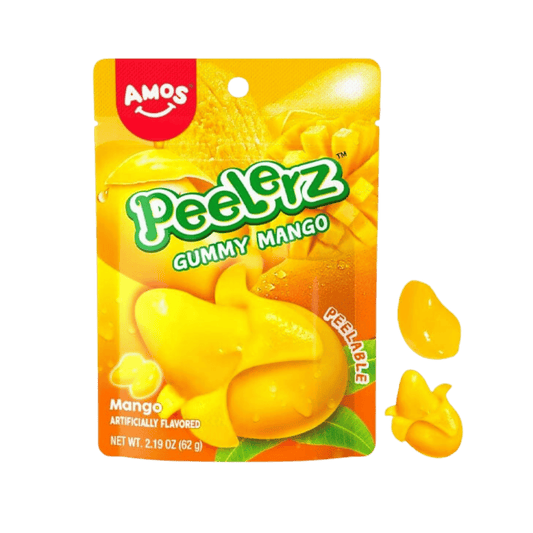 Amos - Gummy Peelerz - Mango (12x170g)