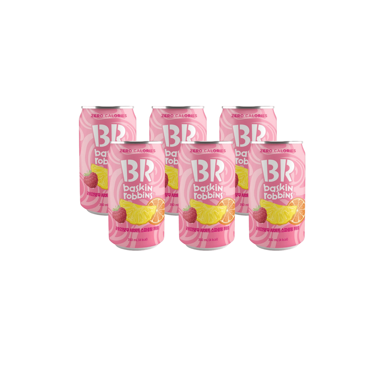 Baskin Robbins - Sparkling Zero - Sorbet (6x350ml)