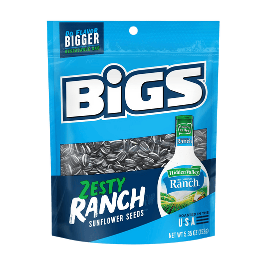 Bigs - Graines de tournesol - Zesty Ranch (12x152g)