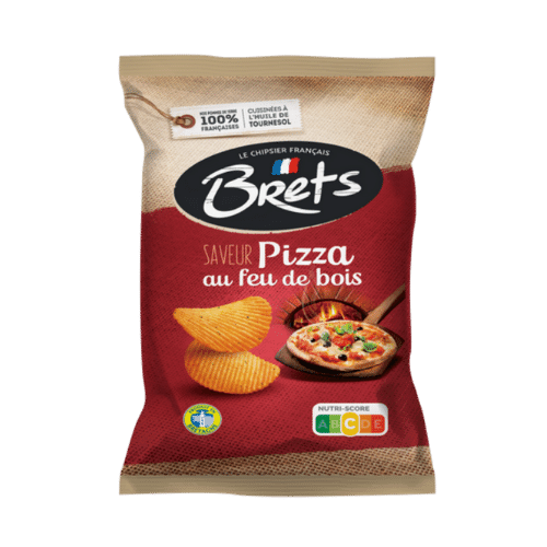 Bret's - Chips FR - Pizza au feu de bois (10x125g)