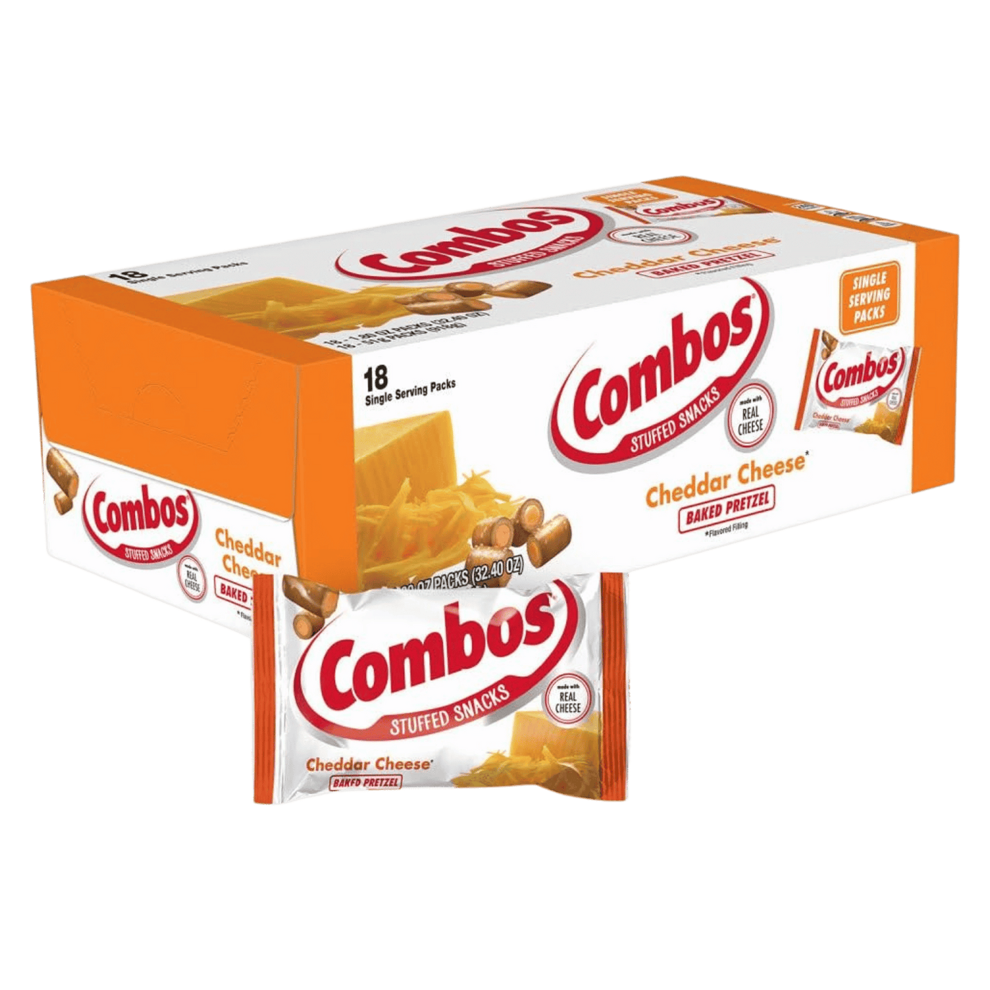 Combos - Cheddar Baked Pretzel (18x50g)