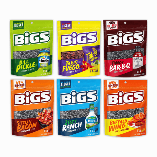 Bigs - Caisse découverte 6 meilleurs vendeurs (12x152g)