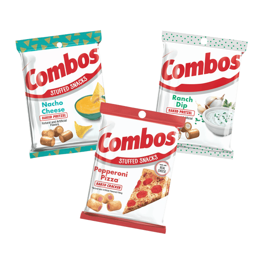 Combos - Caisse découverte 3 saveurs (12x178.6g)