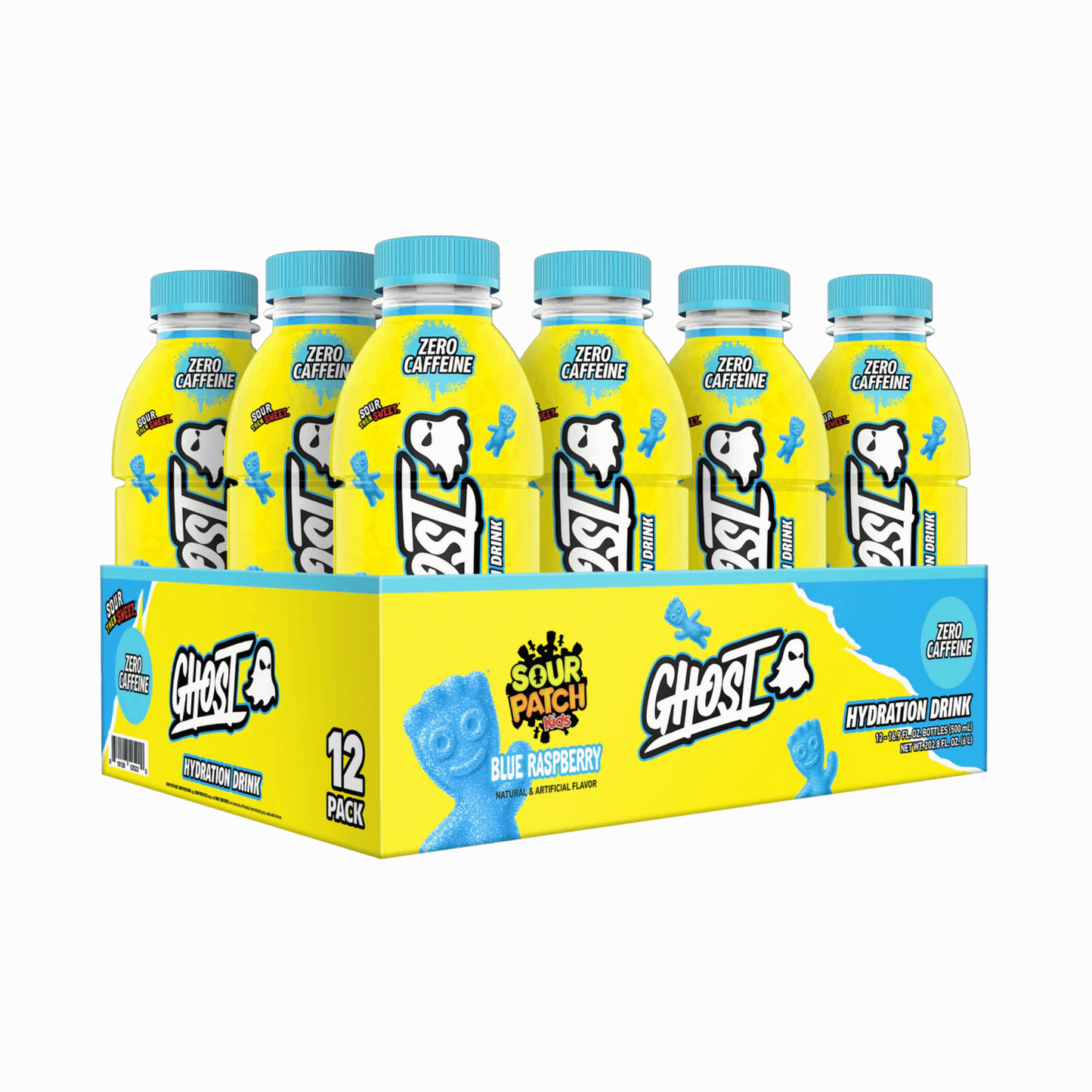 Ghost - Hydratation - Sour Patch Kids Blueberry (12x480ml)