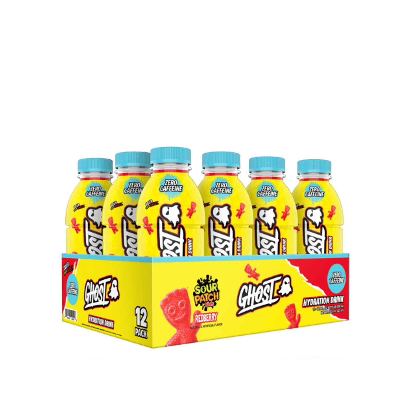 Ghost - Hydratation - Sour Patch Kids Redberry (12x480ml)