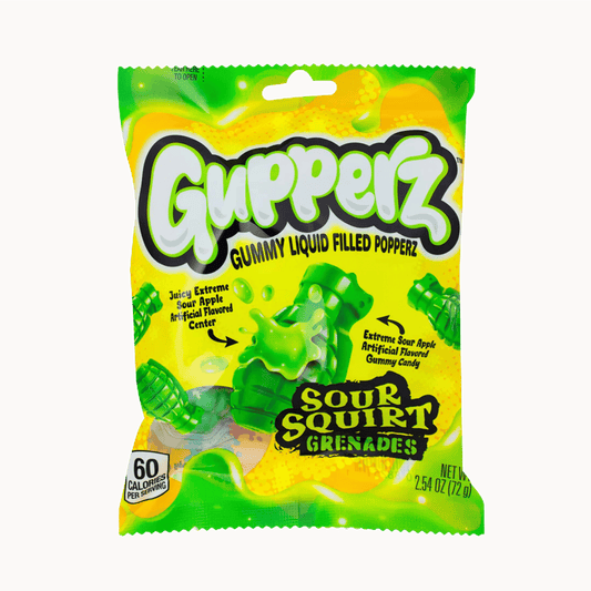 Gupperz - Sour Squirt Grenades (12x72g)