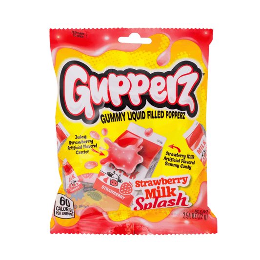 Gupperz - Strawberry Milk Splash (12x72g)