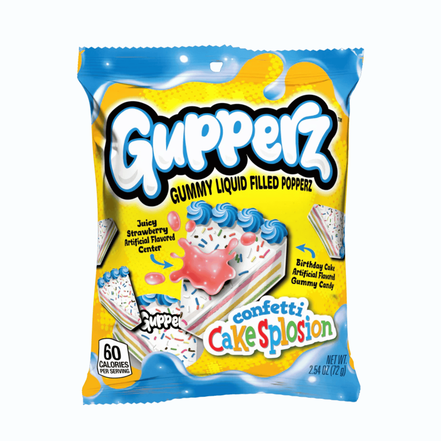 Gupperz - Cofetti Cakesplosion (12x72g)