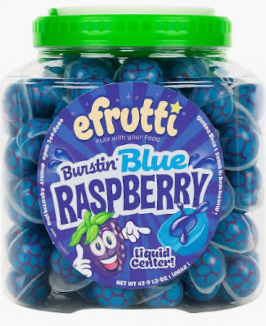Efrutti - Burstin Blue Raspberry (75x18.7g)