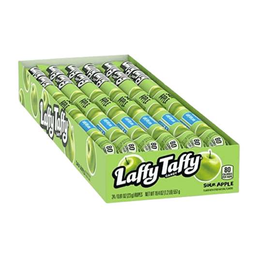 Laffy Taffy Rope - Sour Apple (24x23g)