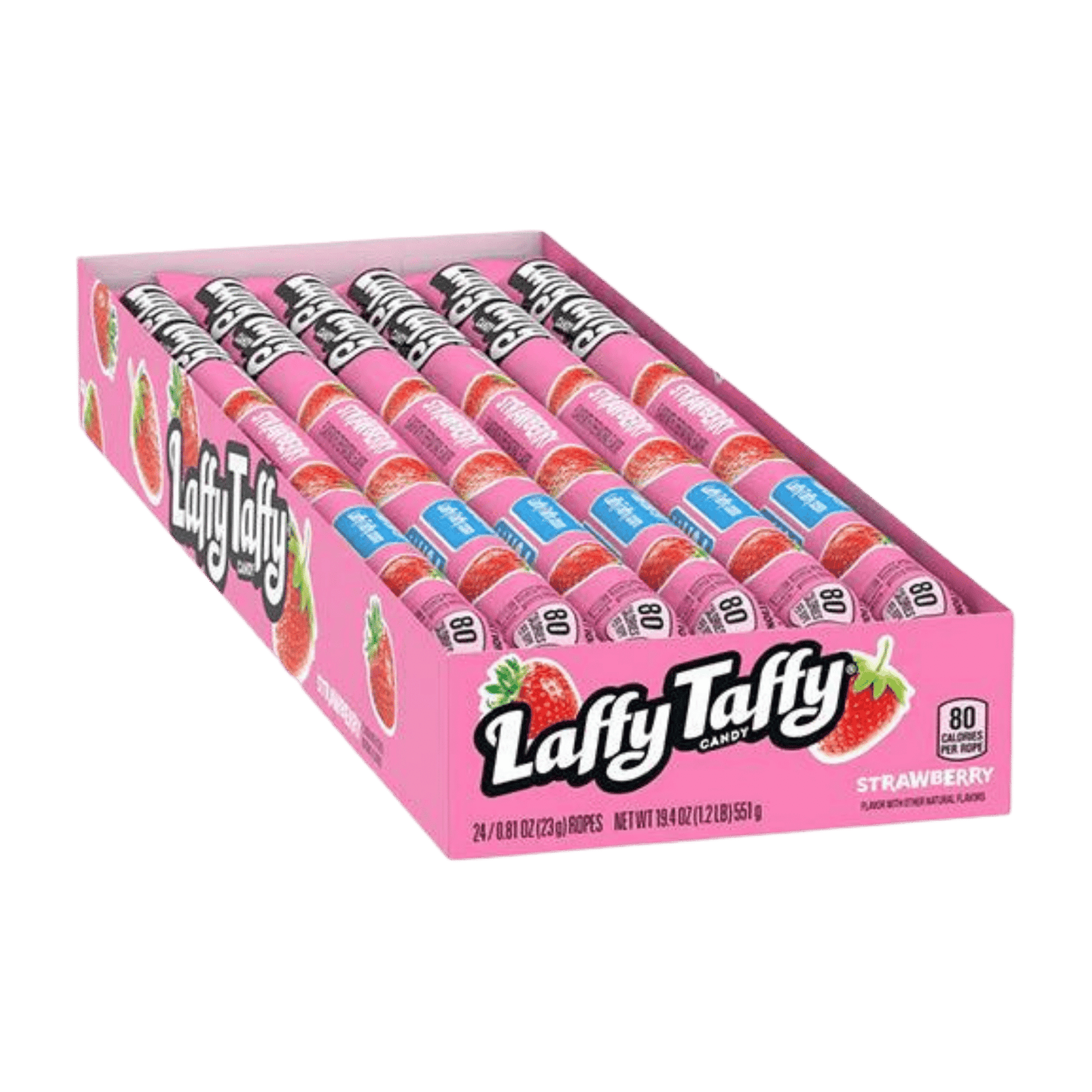 Laffy Taffy Rope - Strawberry (24x23g)