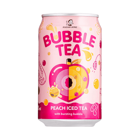 Madam Hong - Bubble Iced Tea - Peach (24x320ml)