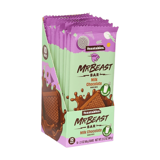 Mr. Beast - Milk Chocolate (10x60g)