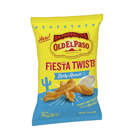Old el paso US - Fiesta Twists - Zesty Ranch (6x2oz)