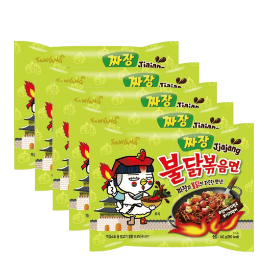 Buldak Ramen - PAQUETS - Jjajang (5x145g)