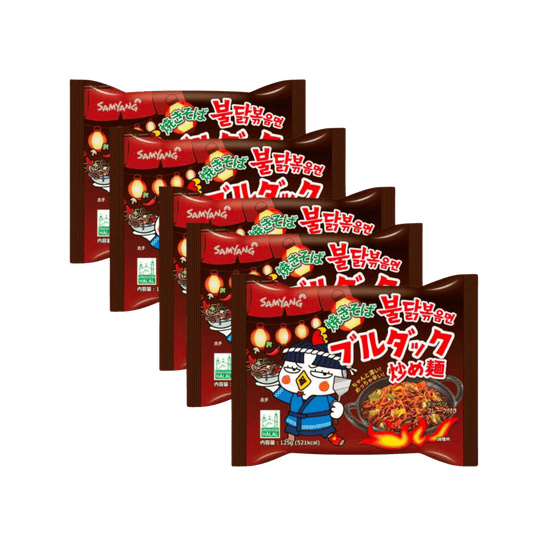 Buldak Ramen CAISSE de 8 paquets - Yakisoba (5x145g)