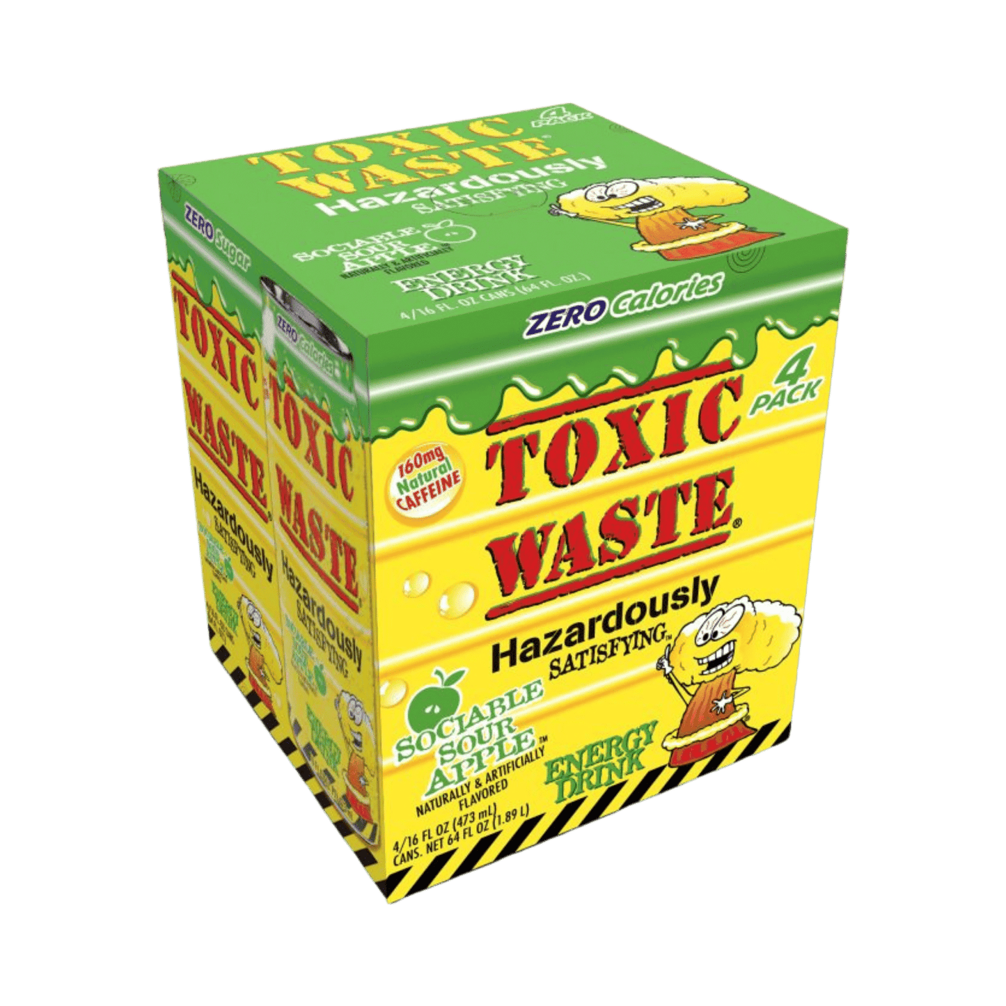 Toxic Waste Dink - Sour Apple (4X473ml)